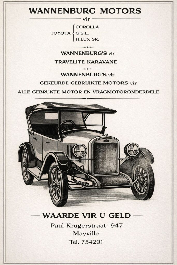 Wannenburg's Old Sign Vintage